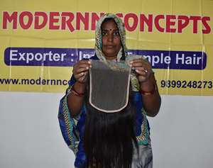 Proveedor de cabello vietnamita indio crudo 5*5 cierre HD encaje negro Natural mujeres cabello largo recto encaje frontal cabello humano del vendedor - Product Image 1