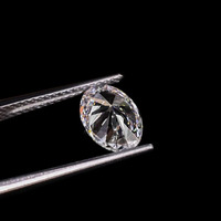 Diamant de laboratoire populaire 0,3-2 carats, VVS1 VVS2 VS1 VS2, de forme ovale fantaisie, couleur D, excellente taille, certifié IGI, diamant non monté pour bijoux