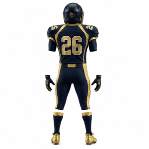 Uniforme de football américain léger avec construction flexible, coutures renforcées et ajustement confortable pour l'entraînement - Product Image 6