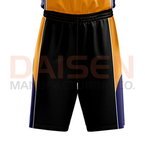Ensemble d'uniformes de basketball respirants personnalisés, maillot sans manches léger et short - Product Image 4