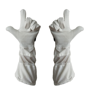 Gants d'apiculteur blancs à manchette longue, équipement de protection pour la manipulation de l'apiculture, grande taille, Sports World SW-MH-48 - Product Image 5