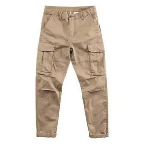 Pantalones Cargo HANO 2024 Casuales ODM para Mujer, de Lona Transpirable e Impermeable, 100% Algodón, Cintura Elástica Media, Corte Recto - Product Image 2