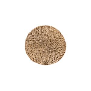 Wholesale Farmhouse Seagrass Placemat Plain Woven Table Mat Straw Coaster Heat Resistant Pan <b>Pad</b> Luxury Dining Room Decoration - Product Image 1