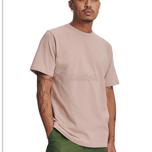T-shirt Homme Oversize 100% Coton Épais Streetwear Personnalisable Logo Vierge Vente en Gros Fabricant OEM Faible MOQ Fournisseur Commandes en Gros - Product Image 3