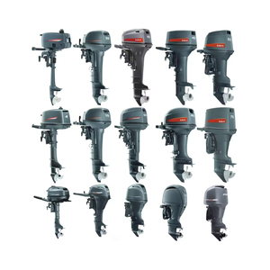 Moteur hors-bord Yamabisi 15HP 4 temps à essence, télécommande, faible bruit, pour bateau en aluminium, bateau en fibre de verre - Product Image 1
