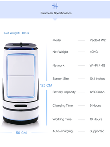 Robot Autonomo Commerciale per Consegne e Logistica di Pacchi e Articoli in Hotel - Product Image 6