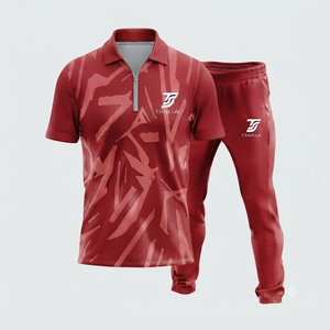 Conjunto de Uniforme de Pickleball Sublimado Unisex T-Stitch Lab, Estampado Geométrico, Poliéster que Absorbe la Humedad, Manga Corta, Corte Regular, Verano - Product Image 6