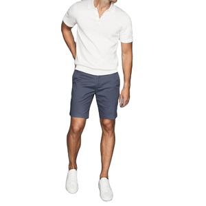 Pantalones Cortos de Golf Clásicos para Hombre, de Lona, Personalizables, Estilo Chino, Resistentes al Viento, Ecológicos, con Bolsillos Laterales, Frente Plano, Transpirables, Tipo Cargo - Product Image 6