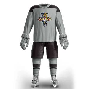 Maillots de hockey sur glace en polyester personnalisés OEM, sublimation numérique, broderie en twill, 260g, unisexe, toutes tailles, Eoin Winston Sports - Product Image 1
