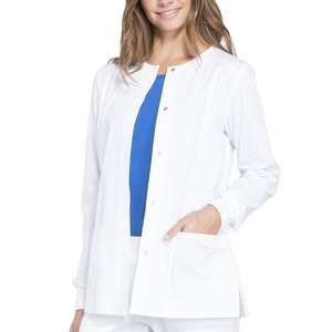 Blouse médicale personnalisée pour hommes et femmes, veste d'uniforme d'hôpital blanche, uniformes infirmiers, blouses médicales bénéfiques pour le travail médical quotidien - Product Image 1
