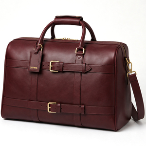 Borsa da Viaggio Multifunzionale <span class=keywords><strong>per</strong></span> Donne e Uomini, Borsa Weekend Professionale <span class=keywords><strong>con</strong></span> Manico, Resistente Borsone in Ecopelle - Product Image 2