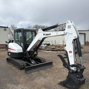 รถขุดขนาดเล็ก Bobcatts E32 พร้อมบุ้งกี๋ขุดดิน รับประกัน 1 ปี สำหรับงานก่อสร้างที่อยู่อาศัย มีขาย - Product Image 4