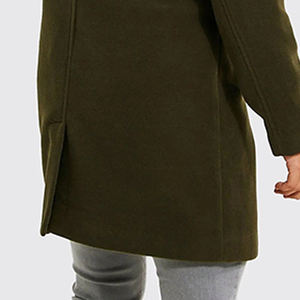 คอลเลคชั่นฤดูหนาว เสื้อโค้ทขนสัตว์อุ่น ระบายอากาศได้ดี เป็นมิตรกับสิ่งแวดล้อม แบบสองด้านใส่ได้ สำหรับผู้ชาย กระดุมสองแถว มีกระเป๋าข้างสองข้าง ขายส่ง - Product Image 6