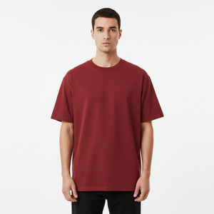 T-shirts en coton 100% de haute qualité, faible MOQ, impression personnalisée de marque, grandes tailles pour hommes, t-shirts vierges - Product Image 2