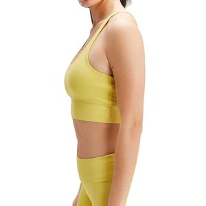 Sujetador Deportivo Transpirable de Diseño Personalizado de Última Moda para Mujer, Ropa Deportiva de Gimnasio al por Mayor de Alta Calidad, Secado Rápido, Sin Costuras, OEM - Product Image 3