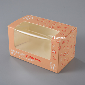 Disposable Take Away Food Grade High Quality Customized LOGO Printing <strong>Sweet</strong> Cake <strong>Box</strong> Packaging Design for Cake - Product Image 6
