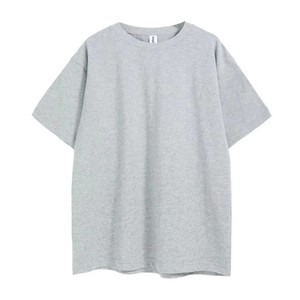 Camiseta Blanca Extra Grande de Algodón 100% al por Mayor, 260G, Peso Pesado, Logotipo 3D Personalizado, Camiseta de Manga Corta para Hombre - Product Image 5