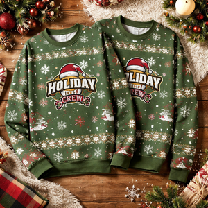 Wholesale Personalized <b>Christmas</b> <b>Sweatshirts</b> for Retailers | Custom OEM Designs from Factory Direct Manufacturer - Product Image 6
