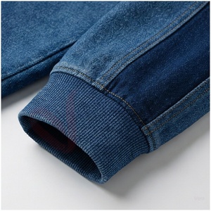 Conjunto Deportivo Azul para Hombre, Manga Larga, con Capucha y Cierre Frontal, Diseño con Bloques de Color, Corte Regular, para Otoño - Product Image 6