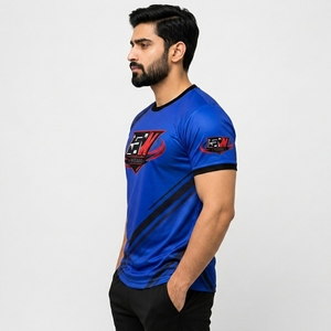 T-shirts pour hommes de qualité supérieure, offrant une coupe confortable, des coutures robustes et une construction respirante pour un usage quotidien. - Product Image 6