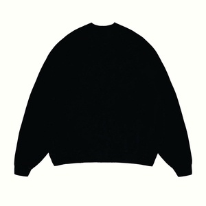 Sudadera de Lujo con Cuello Alto, de Alta Calidad, en Poliéster/Algodón Grueso, Color Sólido Lavado, con Logotipo Personalizado, Talla Grande - Product Image 4