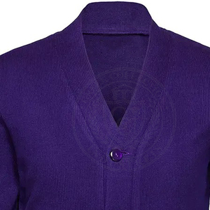 Suéter de Punto Azul Acrílico con Bordado Griego de la Fraternidad Zeta, Cuello en V, Letra ZPB, Manga Larga, para Hombre y Mujer - Product Image 6