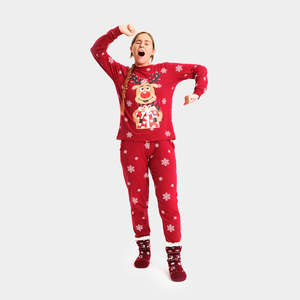 Premium Custom <b>Christmas</b> Tracksuit Set Womens Printed <b>Long</b> <b>Sleeve</b> <b>Top</b> Matching Pants Winter Pajamas Lounge Wear Winter Set - Product Image 5