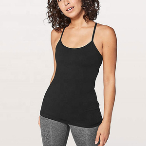 Débardeur noir pour femme 2026 de haute qualité, col rond, tricoté, respirant, décontracté, couleur unie, longueur standard - Product Image 6
