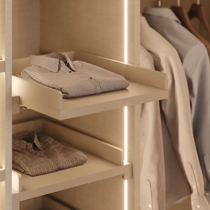 Sistema de Armario Moderno de Madera Contrachapada Plegable, Extensible y Convertible Personalizado de JY Project, Muebles para el Hogar con 2 Años de Garantía - Product Image 4