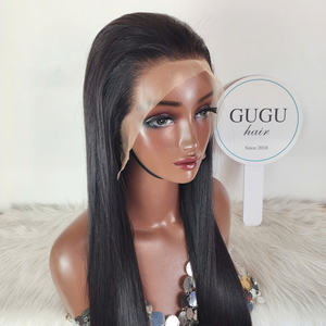 Perruque Lace Frontale 13x4 HD en Cheveux Humains Vietnamiens Bruts Lisses de 30 Pouces, Cuticules Alignées, Sans Colle, Haute Densité - Product Image 3