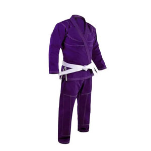 Kimono BJJ uni à prix abordable, uniforme d'entraînement, service OEM, vêtements d'arts martiaux 100% coton respirant, lavé, durable, 380g - Product Image 4
