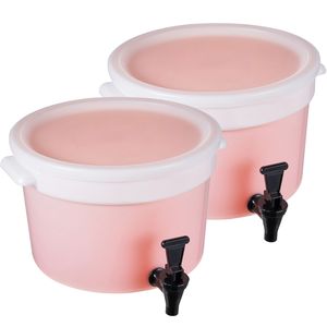 Dispenser per Bevande in Plastica da 3 Galloni con Rubinetto e Coperchio per Feste - Dispenser per Succhi, Tè Freddo, Limonata - Product Image 1