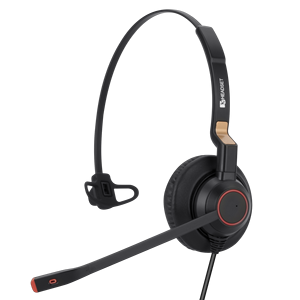 [KYUNGJIN ELECTRON] Auriculares KJ Profesionales para Call Center con Desconexión Rápida (QD) y Banda Ajustable Ligera - Product Image 1