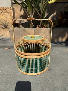 Caja de Regalo de Bambú Tejida a Mano, Cesta de Almacenamiento Portátil, Caja de Regalo Artesanal de Bambú, Embalaje Ecológico de Bambú para Caja de Almacenamiento de Regalos - Product Image 4
