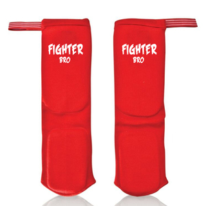 Protège-tibias de karaté et de boxe en coton élastique avec rembourrage EVA, taille personnalisable, pour l'entraînement - Product Image 3