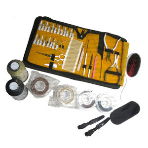 High Quality Stainless Steel Hair Extension Tools <b>Kit</b> Micro <b>Bead</b> Fitting Removing Plier Clip for Sectioning Hair Extensions - Product Image 5