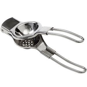 Presse-citron durable en acier inoxydable, parfait pour une utilisation quotidienne dans la cuisine, la pâtisserie et la préparation de boissons. - Product Image 2