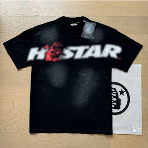 Nueva Camiseta Casual de Moda para Hombre y Mujer, de Manga Corta, con Hermoso Estampado Vintage, Estilo Suelto, Tejido Puro, con Logotipo Digital - Product Image 4