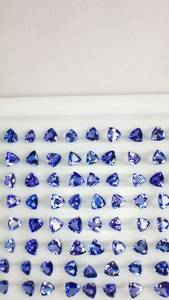 Piedras Preciosas de Tanzanita Azul Natural, Corte Trillón, Calidad AAA, Brillo Excelente, Precio Económico, para Joyería - Product Image 2