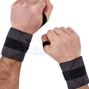 สายรัดข้อมือคุณภาพสูงแบบขายส่ง ทำจากนีโอพรีน ระบายอากาศได้ดี ปรับขนาดได้ สายรัดข้อมือออกกำลังกายแบบกำหนดเองสำหรับยกน้ำหนัก - Product Image 3