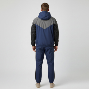 Conjunto Deportivo Casual con Capucha para Hombre, Color Personalizado, 100% Algodón, Grueso, para Invierno, con Logotipo Personalizado - Product Image 4