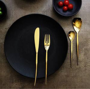 Service de couverts royaux européens conçu pour les occasions de repas de luxe, les hôtels, les banquets, les mariages et la décoration de table haut de gamme. - Product Image 2