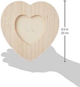 Marco de Fotos de Madera, Fácil de Instalar, para Regalos, Cumpleaños, Bodas, Navidad, Acción de Gracias, Día de San Valentín - Product Image 2