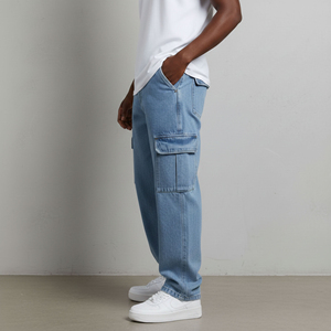 Jeans de Mezclilla con Logotipo Personalizado de Fábrica, Pantalones de Mezclilla de Algodón Premium con Precio Directo de Fábrica al por Mayor - Product Image 2