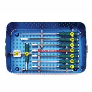 ชุดเครื่องมือผ่าตัดกระดูกสันหลังส่วนเอว PLIF PEEK Cage ของ BISONS คุณภาพสูง ทำจากเหล็กกล้าไร้สนิม ใช้งานด้วยมือ - Product Image 3