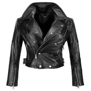 Veste en cuir de haute qualité, veste en cuir pour femme personnalisée, best-seller, design classique et nouveau, veste en cuir véritable pour femme - Product Image 1