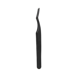 Pincettes de précision en acier inoxydable pour extensions de cils, fournitures professionnelles pour salons de beauté et maquillage - Product Image 1
