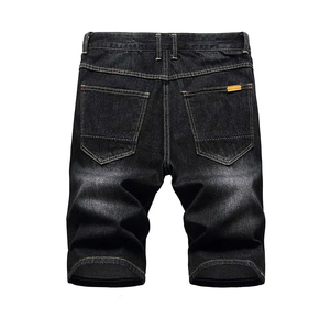 Luxury Feel Premium <b>Men</b> Denim Shorts Custom Brand Light Denim Shorts Cotton Denim Twill <b>Men</b> Denim Shorts Rigid Fabric Utility - Product Image 3