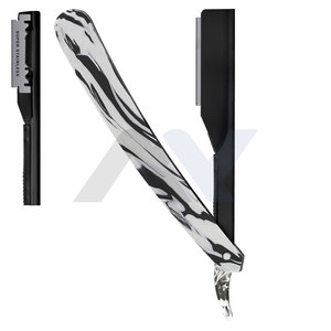 Navaja de Afeitar Recta Profesional para Hombre, Navaja de Barbero de Una Sola Hoja, Calidad de Salón, Afeitado Ligero - Product Image 2