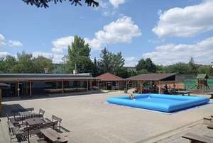 <span class=keywords><strong>Piscine</strong></span> gonflable géante bleue pour la famille - Parfaite pour s'amuser en été - Product Image 6